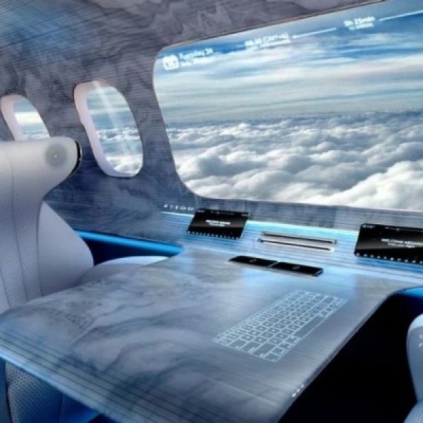 Иднината на авио превозот: Ова е веќе вградено во приватен авион