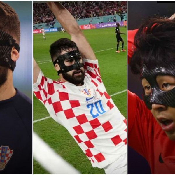 Зошто фудбалерите на Светското првенство носат чудни црни маски на теренот?