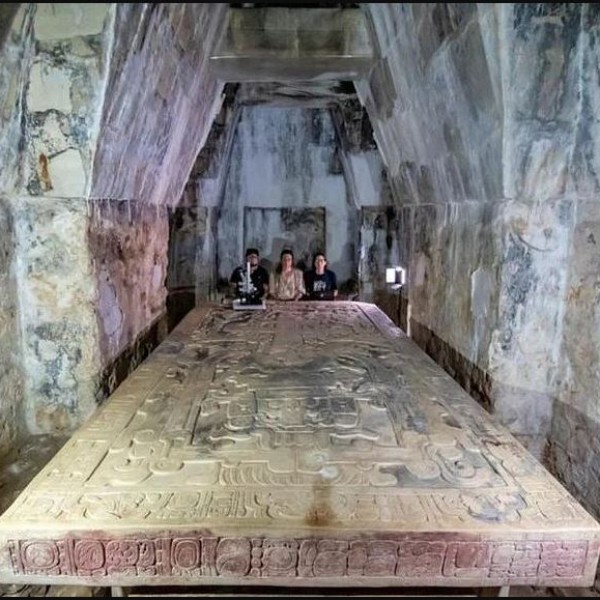 Древен гроб на Маите пронајден во текот на изградба на железница