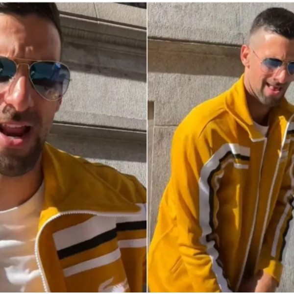 Новак Ѓоковиќ танцува на „Uptown Funk“ и нè потсетува зошто е крал дури и надвор од теренот