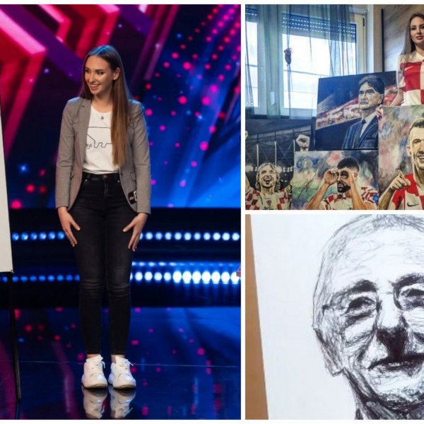 Црта со раце и нозе: Генијалната уметница Ивона Драгиќевиќ има ретка способност што ја прави уникатна (ВИДЕО)